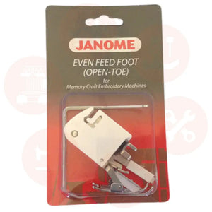 Janome 200338006 Even Feed Foot (Open-Toe) Domestic Parts