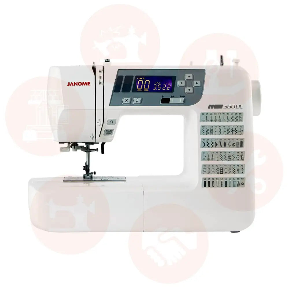 Janome 360Dc Sewing Machine Domestic