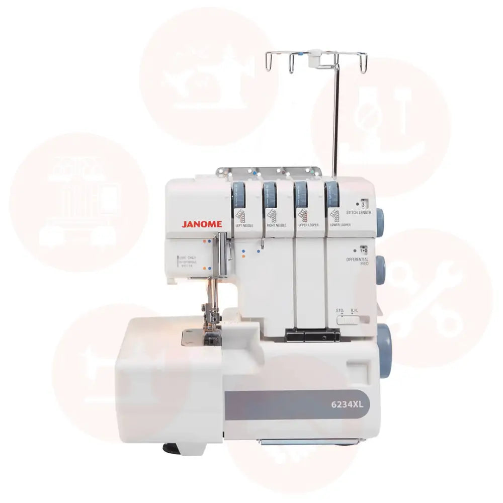 Janome 6234Xl Overlocker Domestic