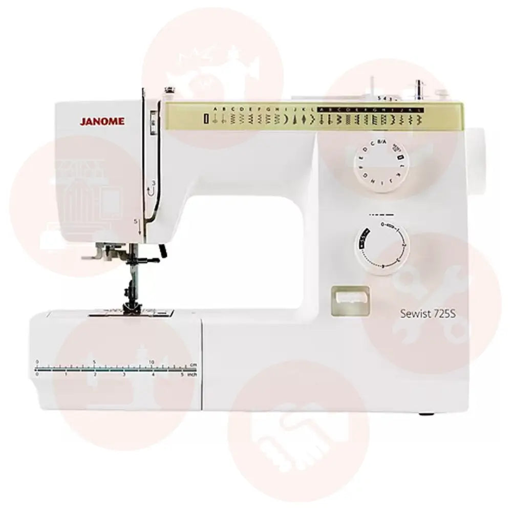 Janome 725S Sewing Machine Domestic