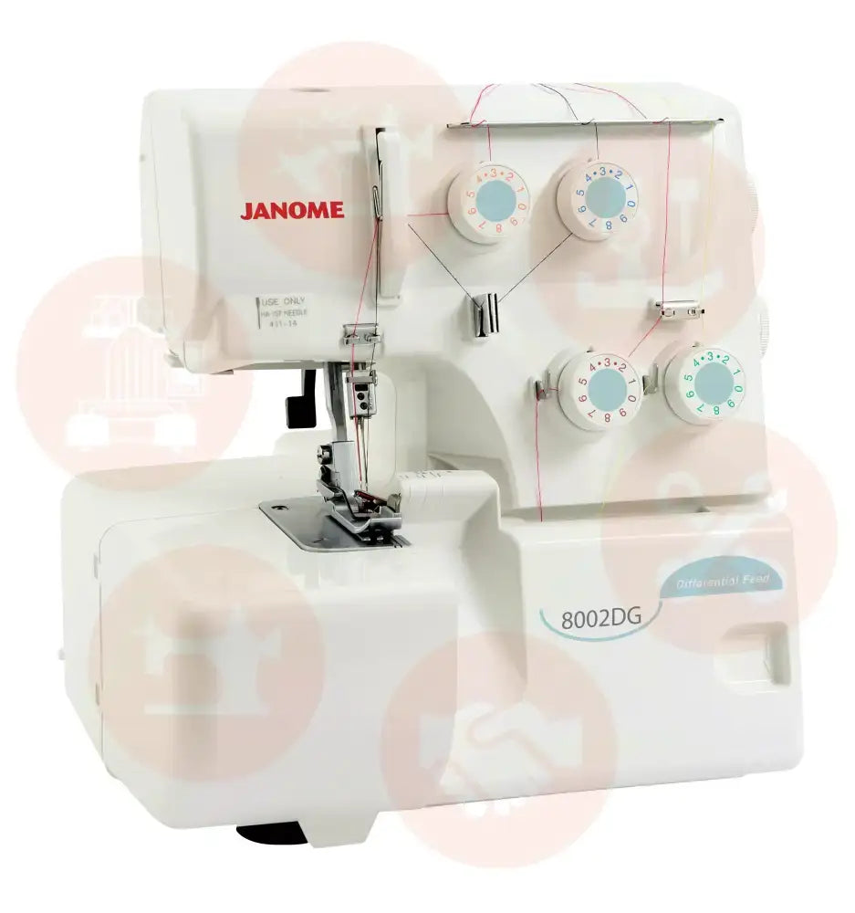 Janome 8004D Overlocker **NEW PRODUCT** Domestic