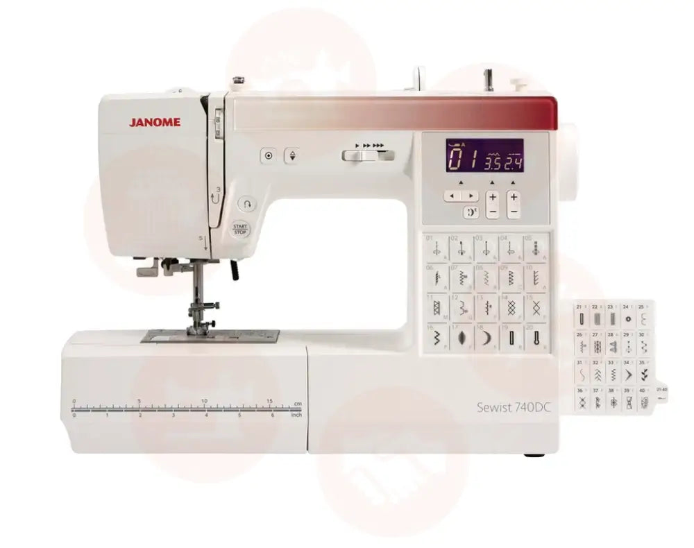 Janome 740Dc Sewing Machine Domestic