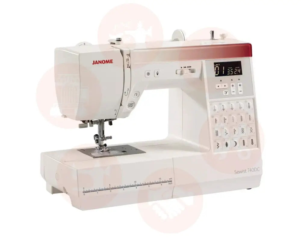 Janome 740Dc Sewing Machine Domestic