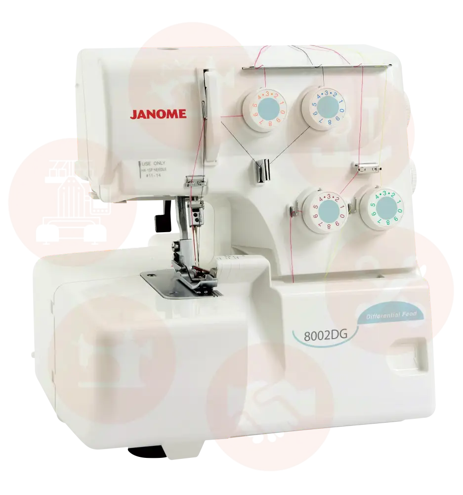 Janome 8002Dg Overlocker Domestic