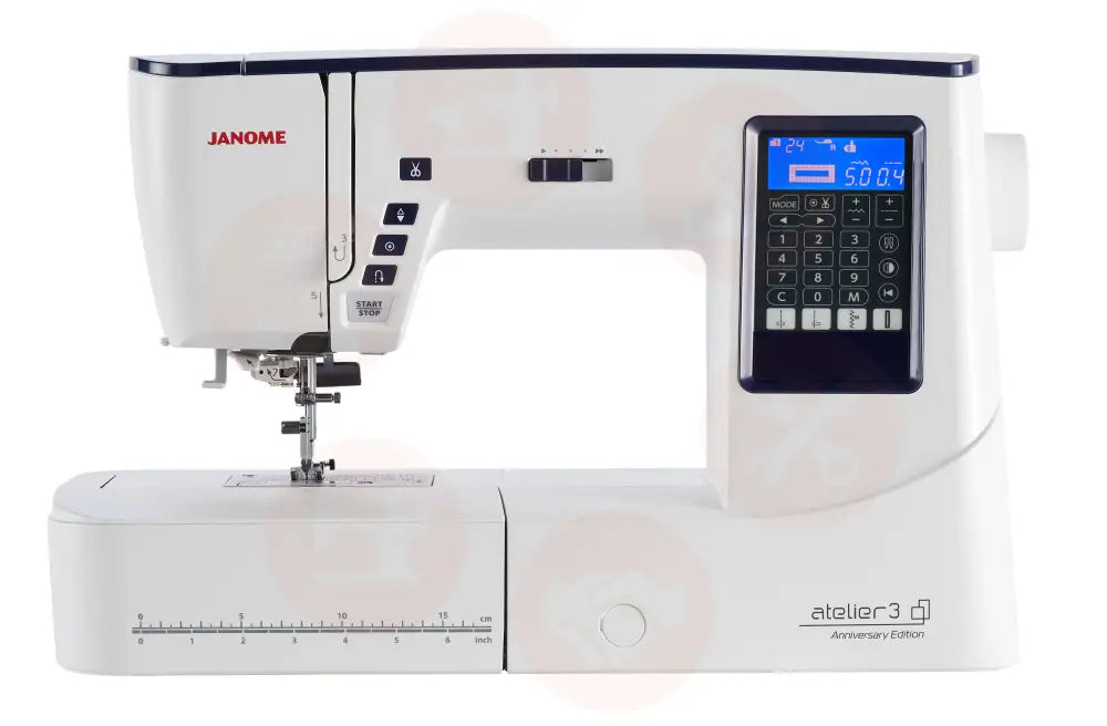 Janome Atelier 3Ae Sewing Machine Anniversary Edition Domestic