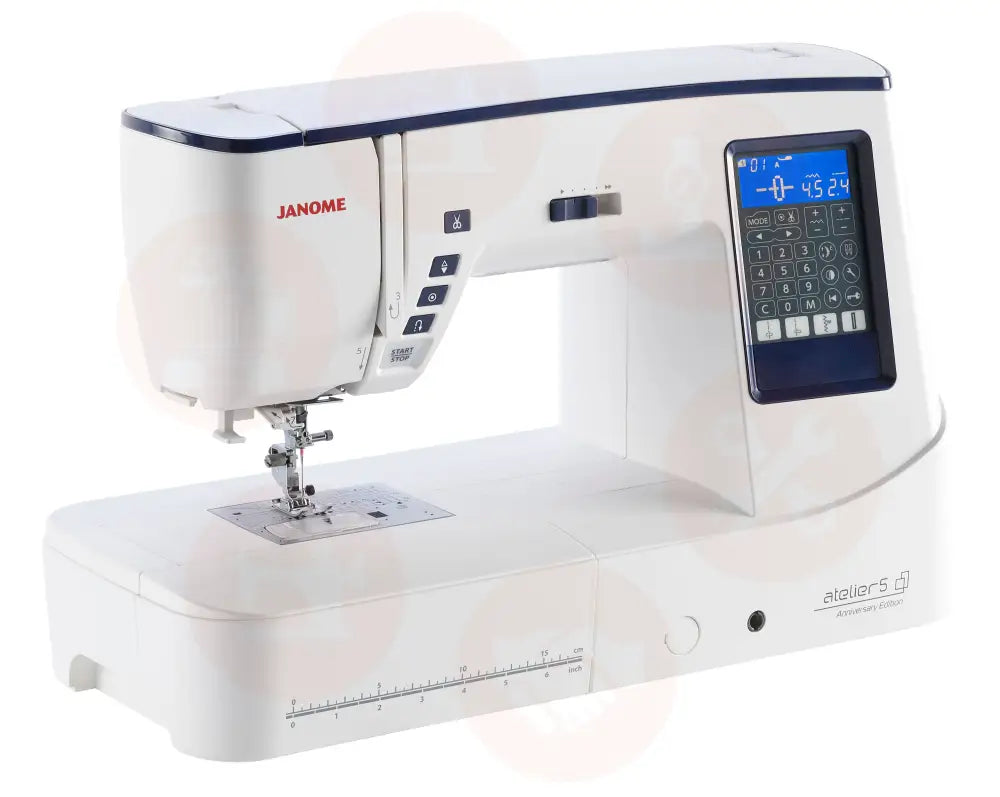 Janome Atelier 5Ae Sewing Machine Anniversary Edition Domestic