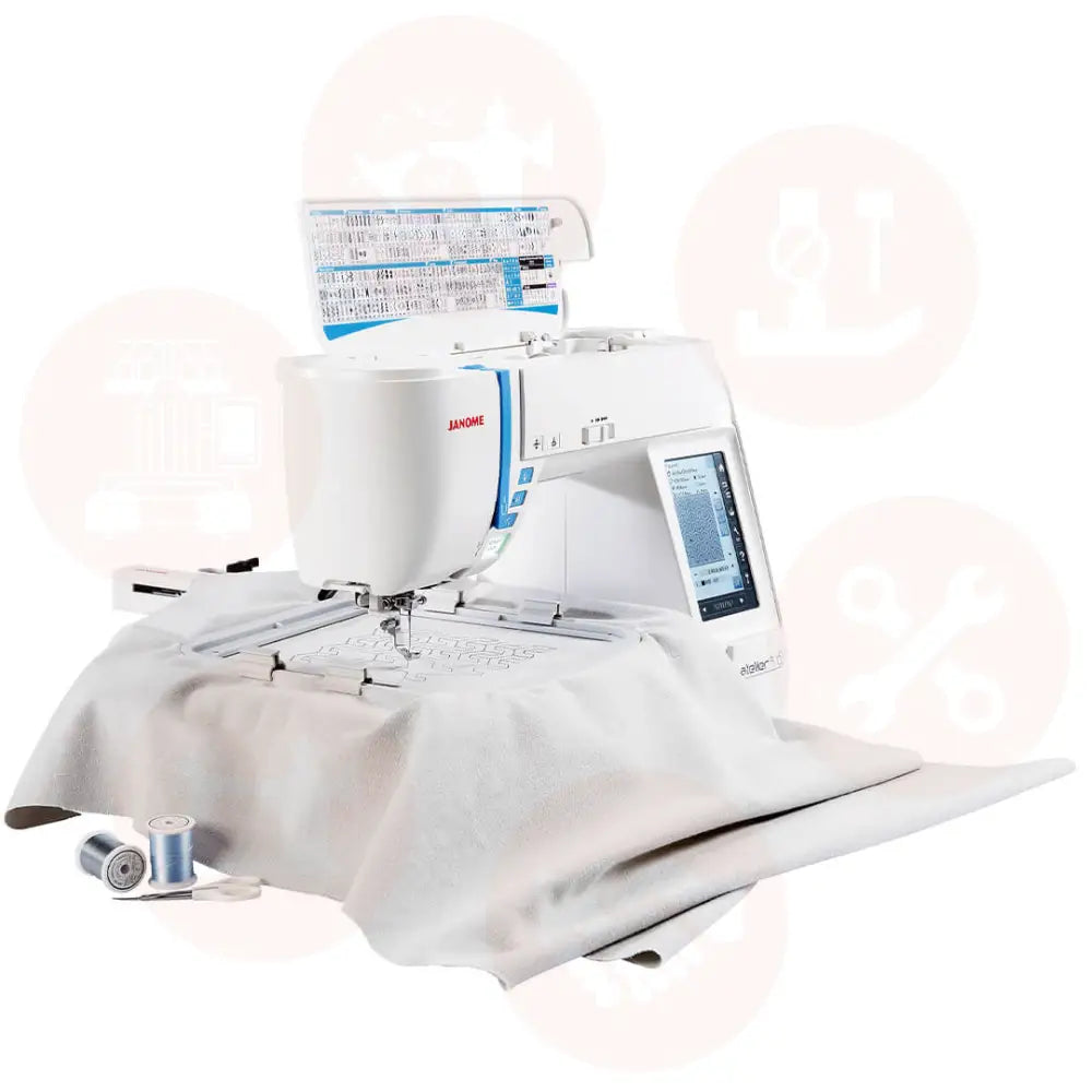 Janome Atelier 9 Sewing & Embroidery Machine Domestic