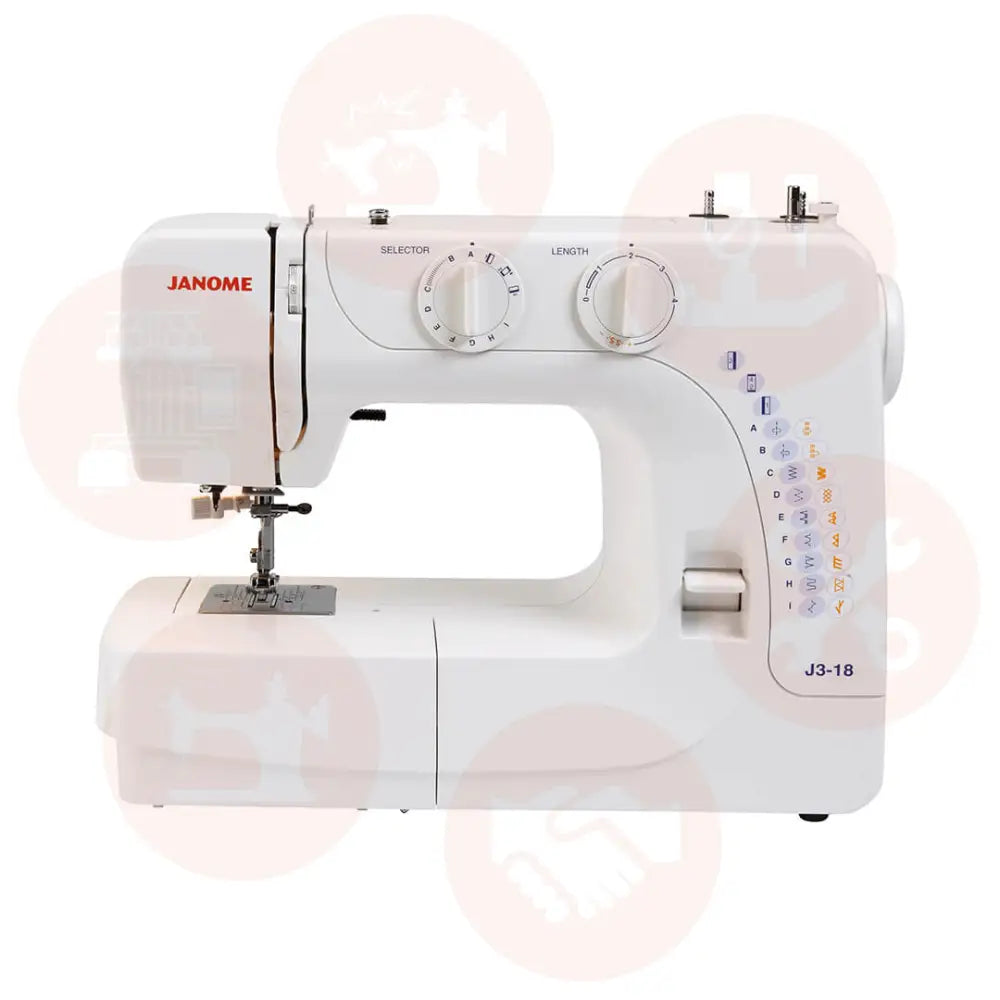 Janome J3-18 Sewing Machine Domestic