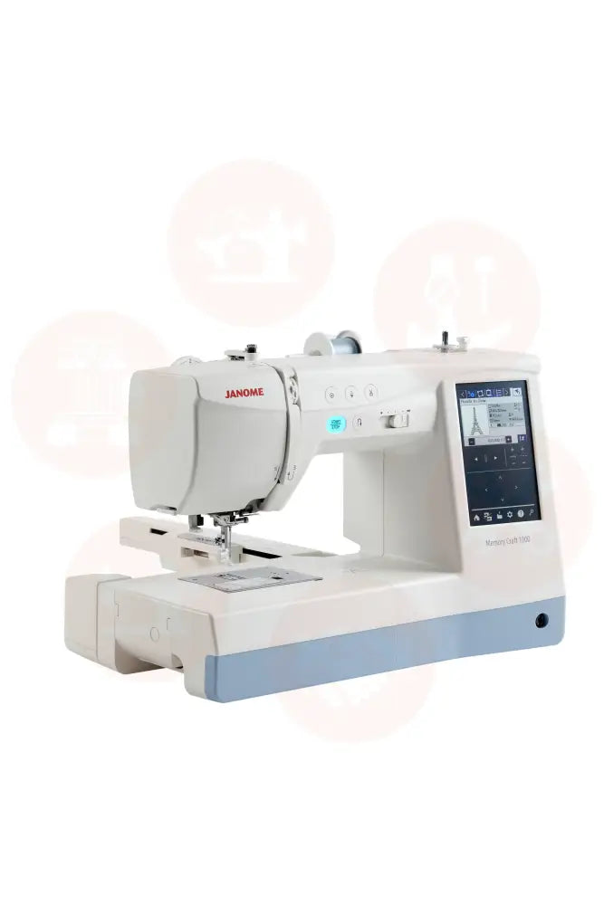 Janome MC1000 Sewing & Embroidery Machine Domestic