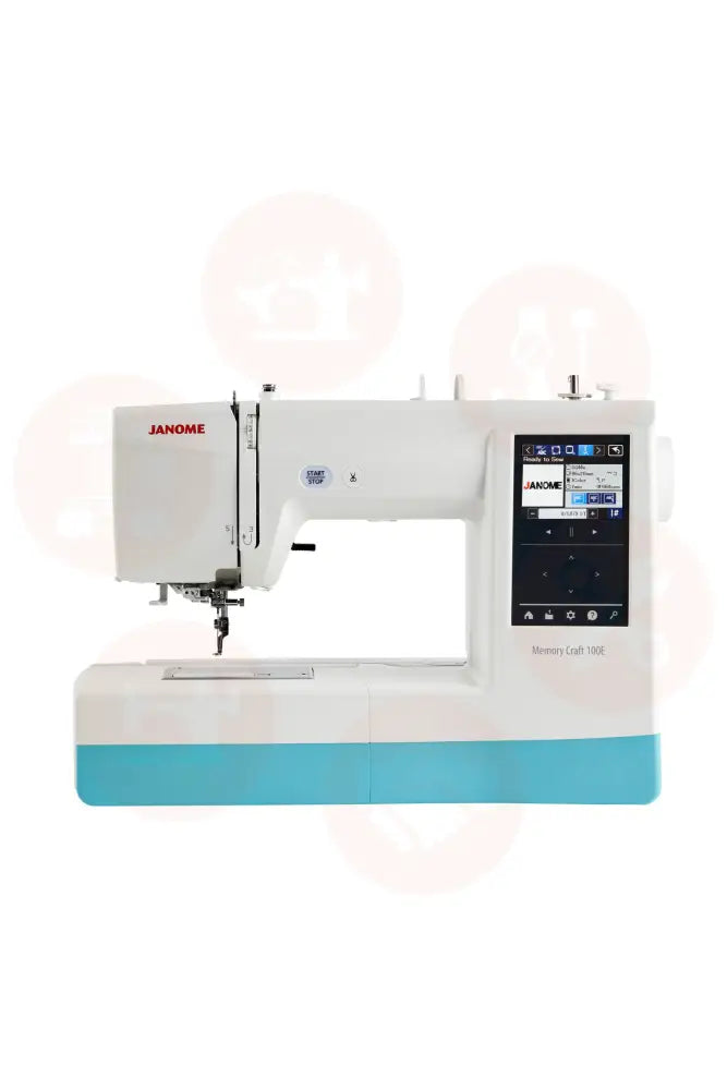 Janome MC100E Embroidery Machine Domestic