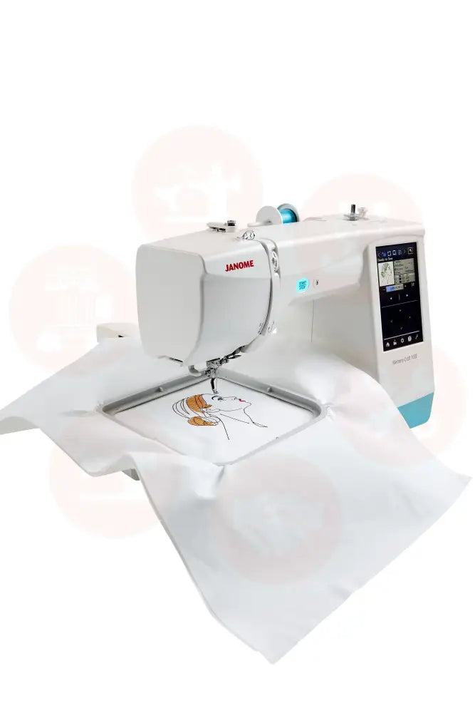 Janome MC100E Embroidery Machine Domestic