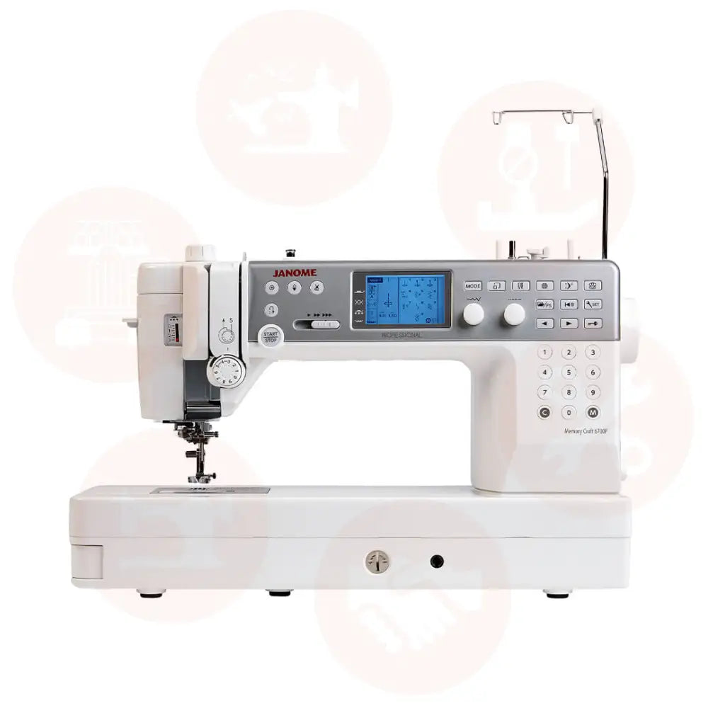 Janome Mc6700P Sewing Machine Domestic