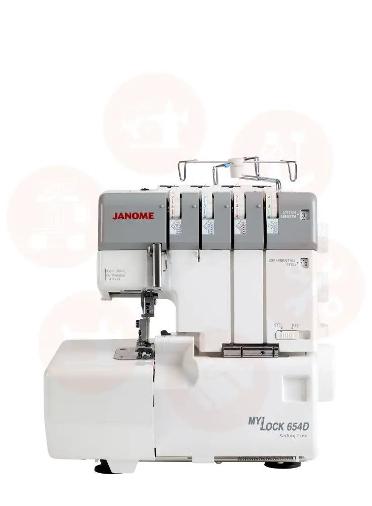 Janome MyLock 654D Overlocker Domestic