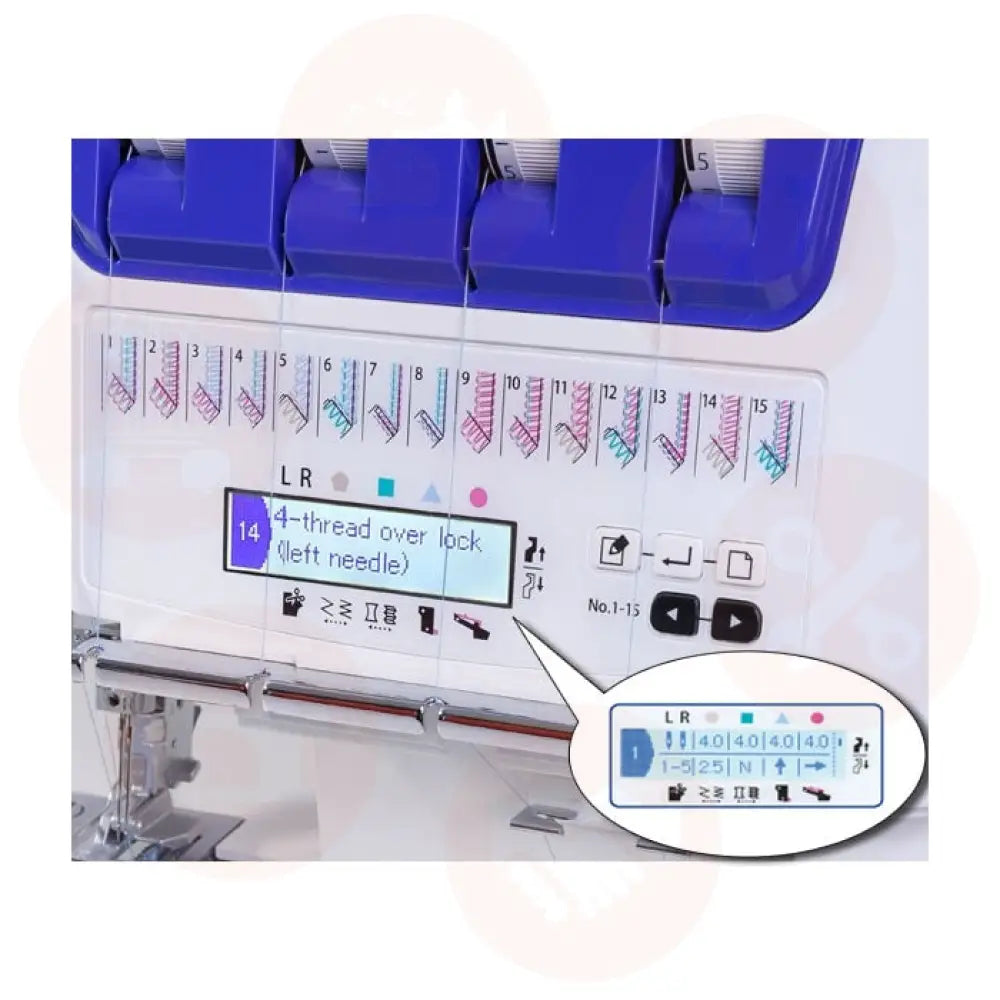 Juki MO-2000 QVP Overlocker Domestic
