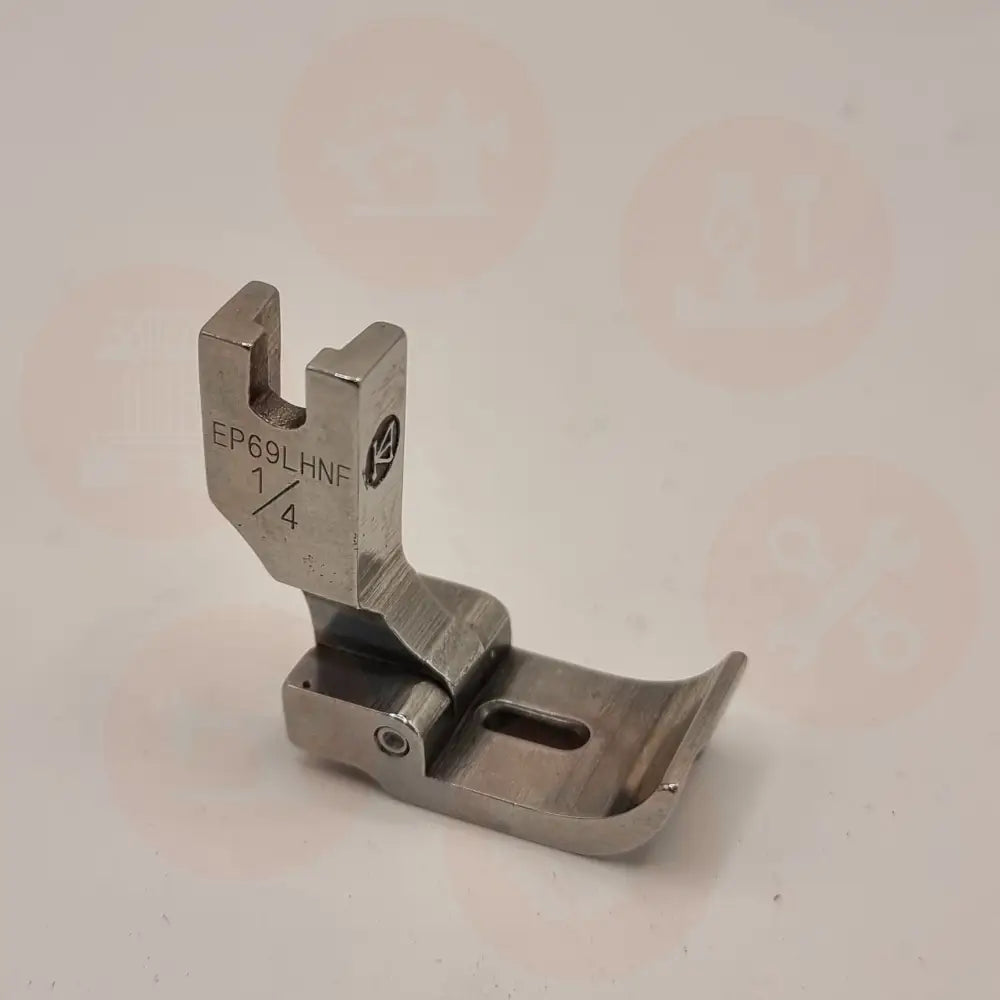 L36069HNFX1/4=6.4MM NEEDLE FEED PIPING FOOT LEFT INDUSTRIAL FEET