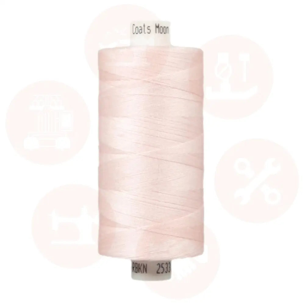 M0208 Coats Moon Thread 1000Yds Tkt 120 Domestic Thread