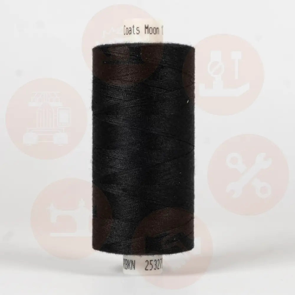 M0Black Coats Moon Thread 1000Yds Tkt 120 Domestic Thread