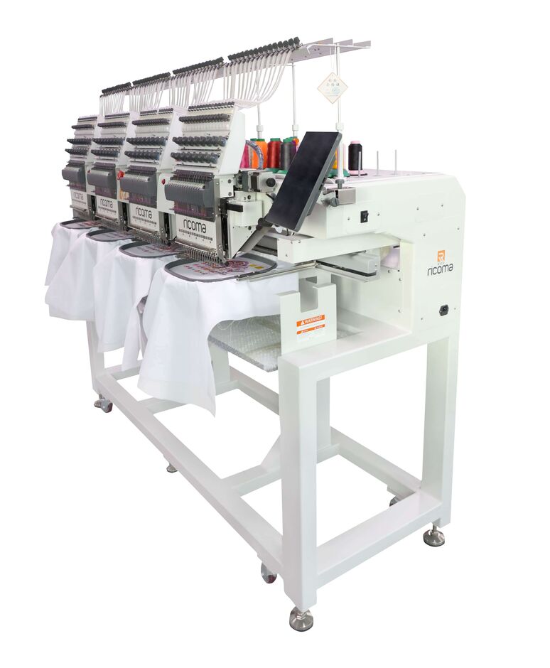 Ricoma MT1504-10S Marquee Four Head Commercial Embroidery Machine