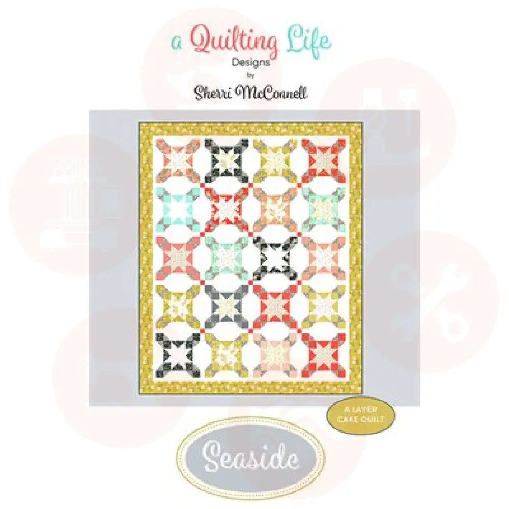 P0000033 Seaside Pattern By Quilting Life Design For Moda Pattern