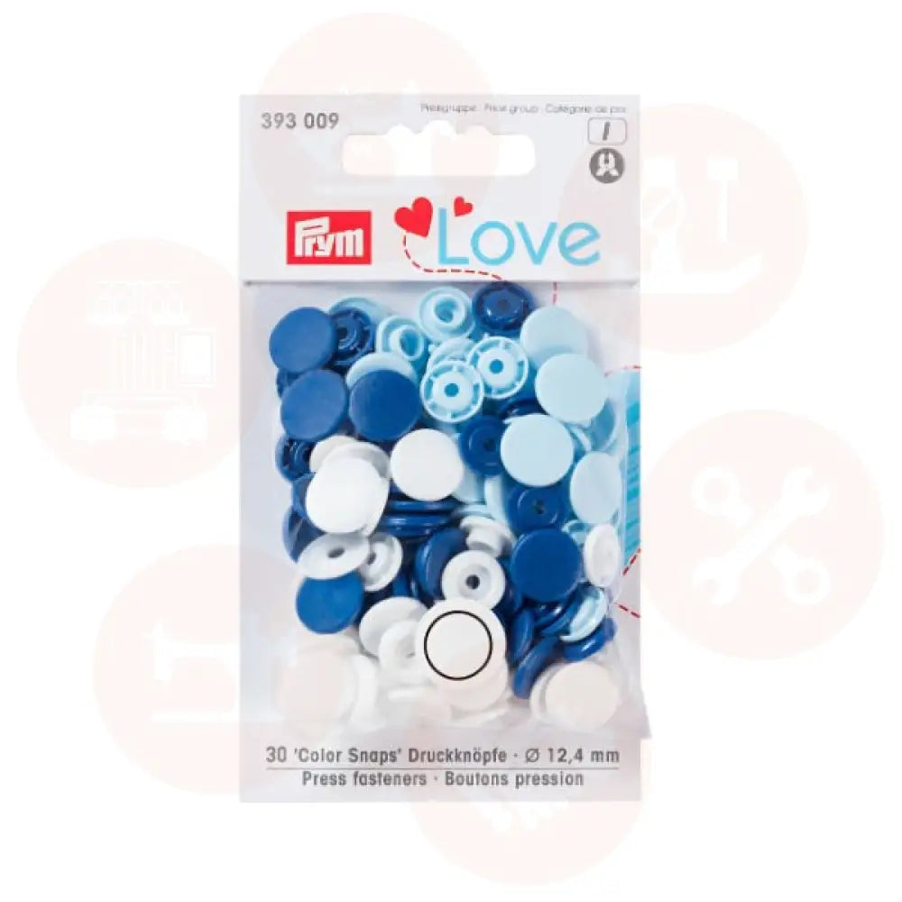 P393009 Prym Love Plastic Snap 4Mm Fasteners Fastners And Closures