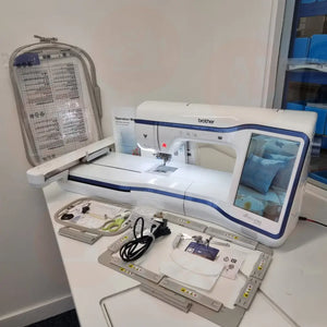 **Pre-Loved** Brother Innov-is XE1 Embroidery Machine with UPGRADE TO XE2 Domestic