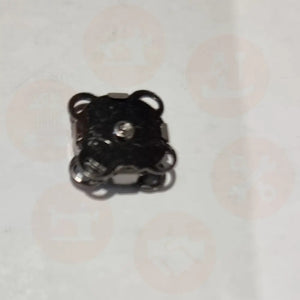 Sew In Magnetic Snap Fastener For Bags Gun Metal