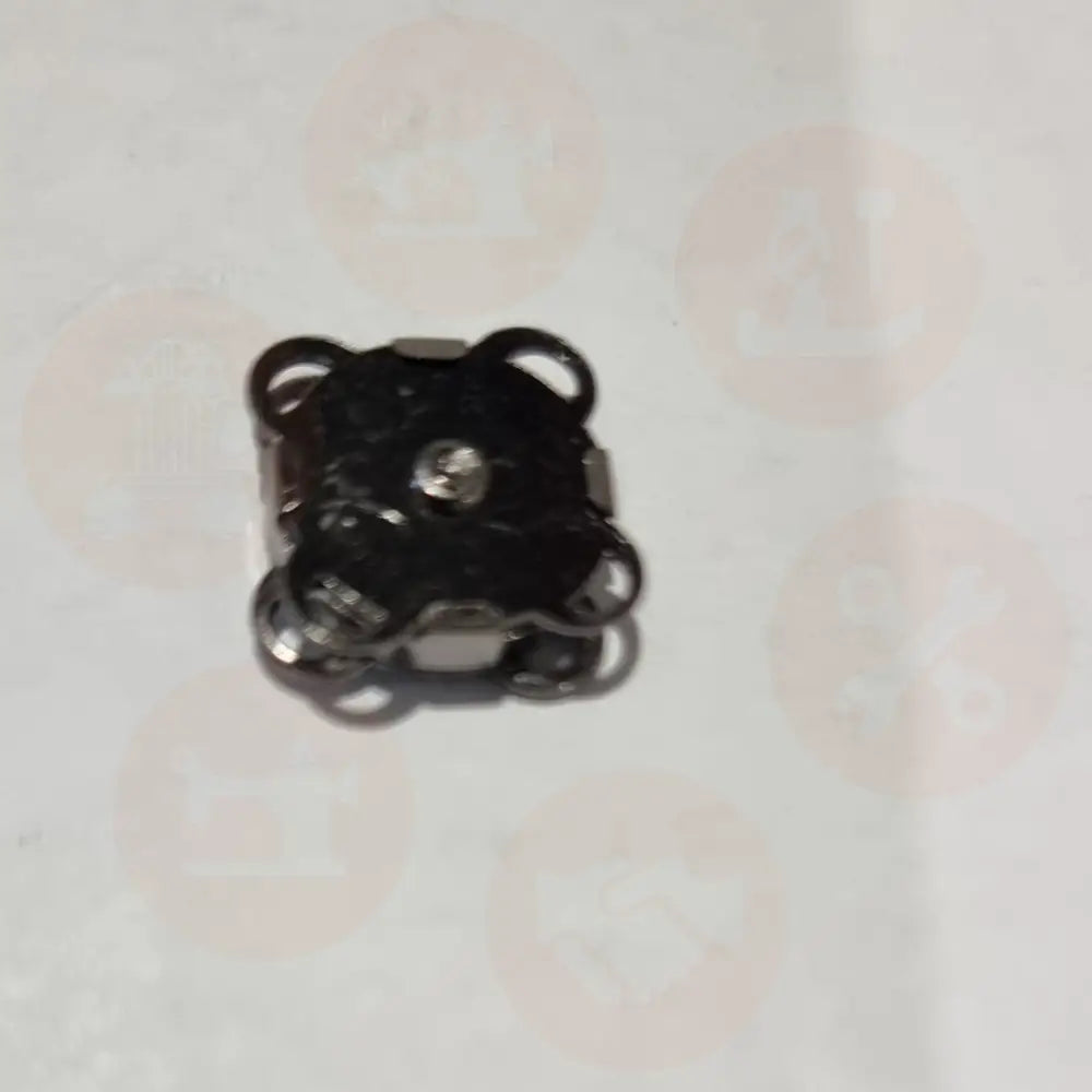 Sew In Magnetic Snap Fastener For Bags Gun Metal