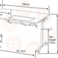 Sewer’s Vision Adjustable Sewing Table White UNITED KINGDOM