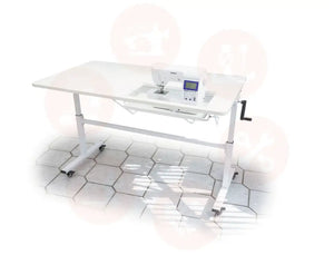 Sewer’s Vision Adjustable Sewing Table White UNITED KINGDOM