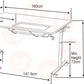 Sewer’s Vision Adjustable Sewing Table White UNITED KINGDOM
