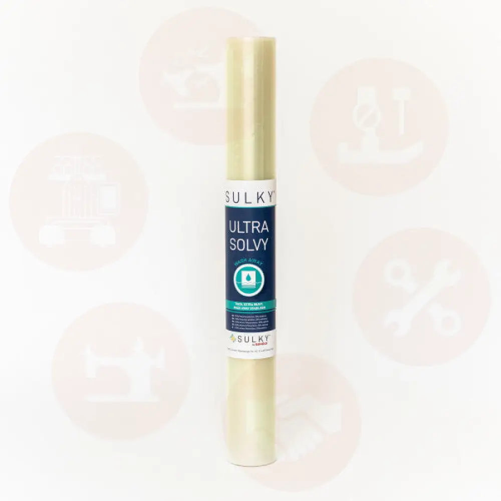 SULKY ULTRA SOLVY 50cm x 25m Water Soluble stabiliser WATER SOLUBLE
