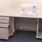 Tasman Electric Sewing Cabinet with Deep Storage Drawers & SuperMaxi Opening