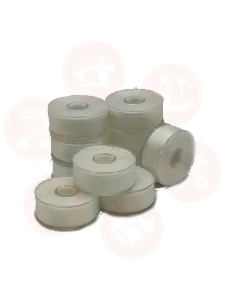 UT/CG-L FILTEC CLEAR-GLIDE BOBBINS WHITE 100 per BOX DOMESTIC PARTS