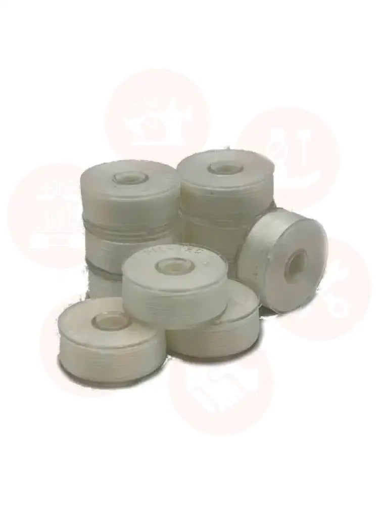 UT/CG-L FILTEC CLEAR-GLIDE BOBBINS WHITE 100 per BOX DOMESTIC PARTS
