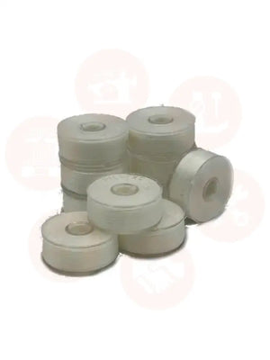 UT/CG-L FILTEC CLEAR-GLIDE BOBBINS WHITE 100 per BOX DOMESTIC PARTS