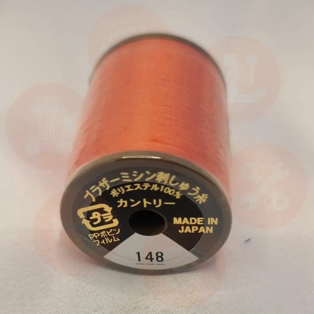 Xf1987014 Vermillion - 148 Brother Embroidery Threads – Country Matt 300M Domestic Thread