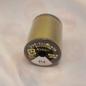 Xf1987034 Russett Brown - 414 Brother Embroidery Threads – Country Matt 300M Domestic Thread