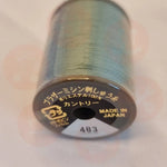 Xf1987043 Teal Green - 483 Embroidery Threads – Country Matt 300M Domestic Thread