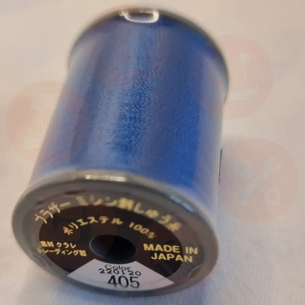 Xf1990032 Blue - 405 Brother Embroidery Threads – Satin 300M Domestic Thread