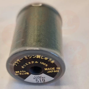 Xf1990042 Olive - 519 Brother Embroidery Threads – Satin 300M Domestic Thread
