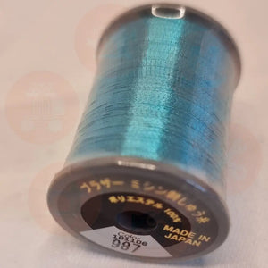 Xf1990063 Light Blue - 987 Brother Embroidery Threads – Metallic 300M Domestic Thread