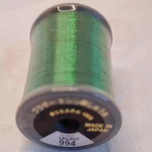 Xf1990070 Green - 994 Brother Embroidery Threads – Metallic 300M Domestic Thread