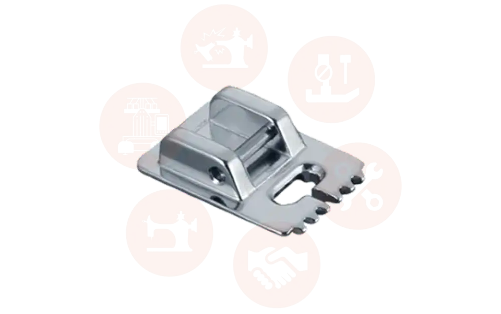 Xg6611001 Brother 5Mm Pin Tuck Foot F037N (5-Groove) Domestic Parts