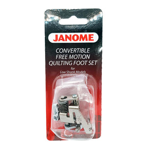 202002004 Janome Convertible Free Motion Quilting Foot Set