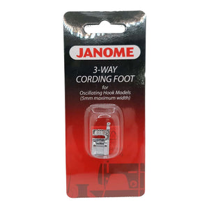 Janome 3-way Cording Foot - Category A