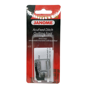 Janome AcuFeed Ditch Quilting Foot SD 9mm - Category D
