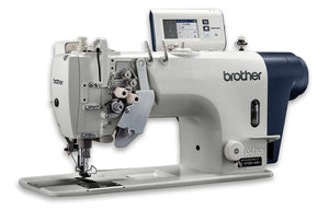 Brother T-8752D Industrial Twin Needle Machine with Split Needle Bar